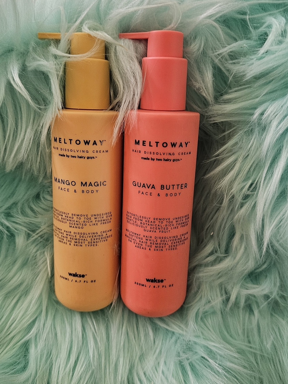 Mango Magic Face & Body Hair Dissolving Cream — Yellow